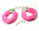 Pink Fluffy Novelty Handcuffs